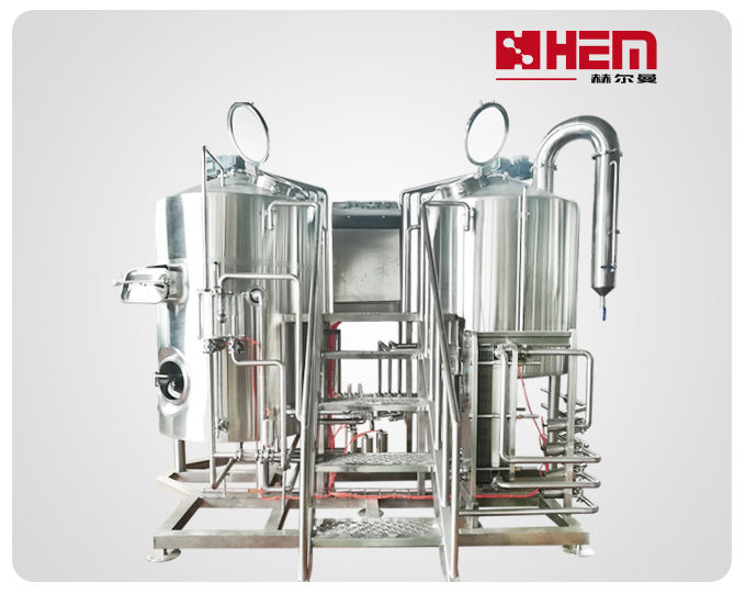 600L Two vessel brewhouse system